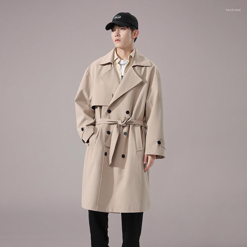 Men's Trench Coats -3xl Mens Coat Autumn Spring Male Outerwear Overcoat Long Button Solid Turn-down Collar Windbreaker Top Clothes H118 Ken, Khaki
Men's Trench Coats -3xl Mens Coat Autumn Spring Male Outerwear Overcoat Long Button Solid Turn-down Collar Windbreaker Top Clothes H118 Ken, Khaki