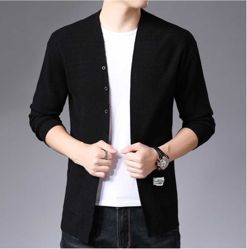 Men' Sweaters Spring And Autumn Men' Knitted Cardigan Coat Sweater Simple Trendy Temperament Thin Bottomed ShirtMen
Men' Sweaters Spring And Autumn Men' Knitted Cardigan Coat Sweater Simple Trendy Temperament Thin Bottomed ShirtMen