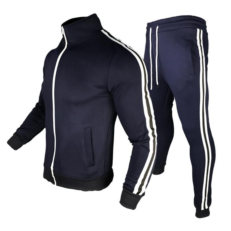 Men's Tracksuits 2022 Casual Suit, Split-strip Zip-up Stand Collar Two Suits, Fashionable Jacket Fitness Running Sportswear, Red
Men's Tracksuits 2022 Casual Suit, Split-strip Zip-up Stand Collar Two Suits, Fashionable Jacket Fitness Running Sportswear, Red