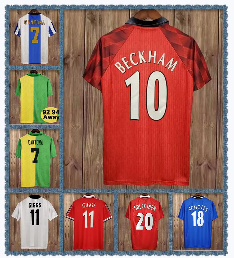 1992 1998 Mens SCHOLES GIGGS KEANE RETRO Soccer Jerseys BECKHAM SOLSKJAER SCHOLES FERDINAND ROONEY CHICHARITO Home Away Football Shirt Uniforms
1992 1998 Mens SCHOLES GIGGS KEANE RETRO Soccer Jerseys BECKHAM SOLSKJAER SCHOLES FERDINAND ROONEY CHICHARITO Home Away Football Shirt Uniforms
