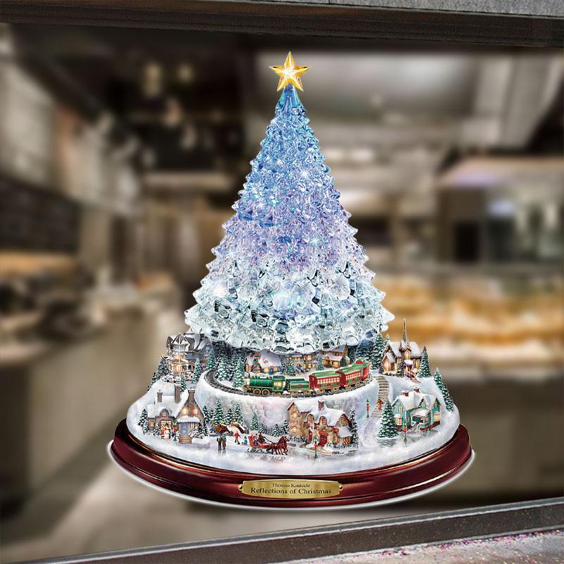 Christmas Decorations Tree Snowman Santa Claus Rotating Sculpture Train Window Stickers PVC 20 30cmChristmas
Christmas Decorations Tree Snowman Santa Claus Rotating Sculpture Train Window Stickers PVC 20 30cmChristmas