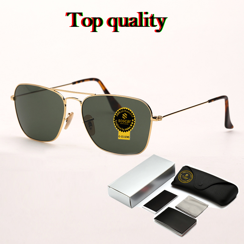 Caravan designer sunglasses woman 3136 mens sun glasses top quality metal frame real glass lens sport driving fashion beach shades gafas de sol with box
Caravan designer sunglasses woman 3136 mens sun glasses top quality metal frame real glass lens sport driving fashion beach shades gafas de sol with box