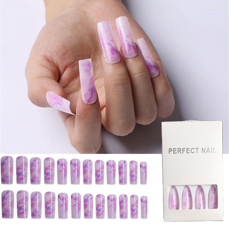 False Nails 24pcs Artificial Fake Pink Blooming Ballet Coffin Wear Paragraph Manicure Patch Press On Art Tips Prud22, White
False Nails 24pcs Artificial Fake Pink Blooming Ballet Coffin Wear Paragraph Manicure Patch Press On Art Tips Prud22, White