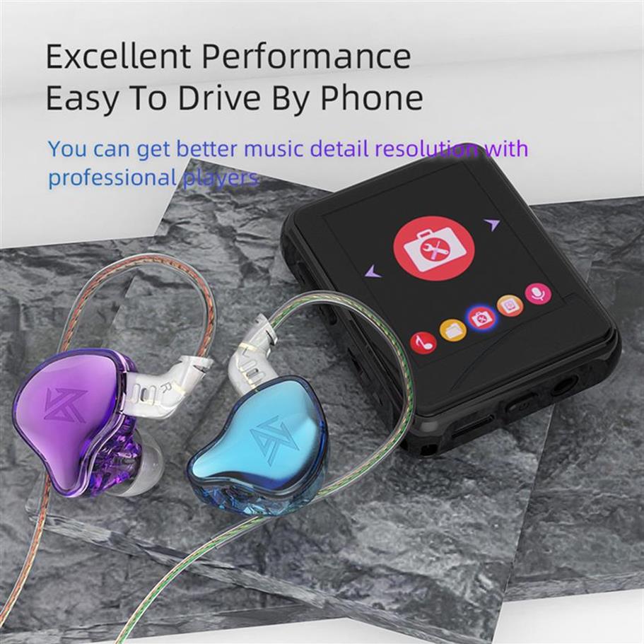 KZ EDC Wired Earphones HIFI Bass Earbuds In Ear Monitor Headphones Sport Noise Cancelling Game Headset261V23372570151