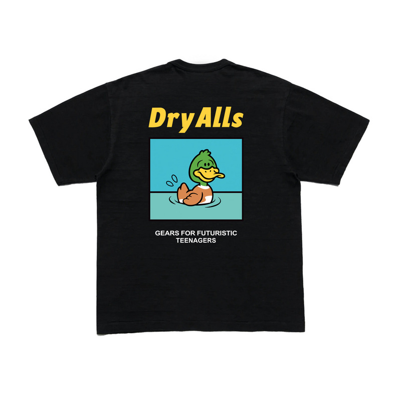 Mens Human Made T Shirt duck dog letter print doodle High Street Top Tees Men Women Casual Short Sleeve Tee shirt Cotton T-shirt Streetwear