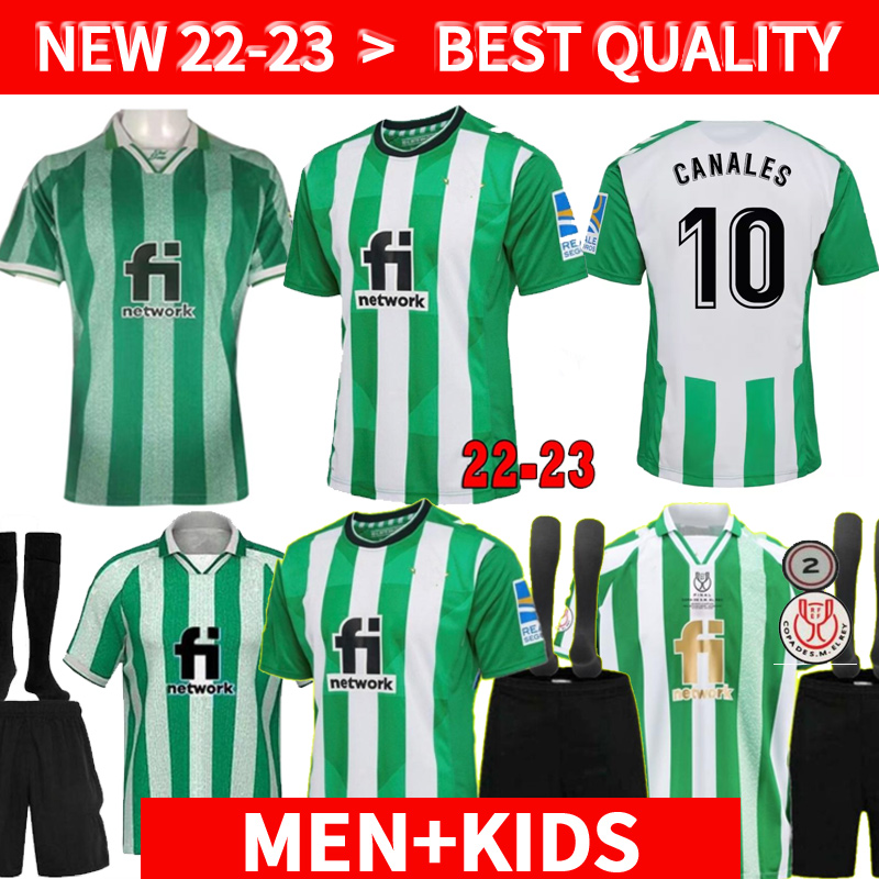 MAN KIDS 22 23 REAL Betis soccer Jerseys JOAQUIN Loren 2022 2023 95 97 Football Shirts BOUDEBOUZ BARTRA Special Training suit B.Iglesias Edition Fekir 8 Canales 10, Kit
MAN KIDS 22 23 REAL Betis soccer Jerseys JOAQUIN Loren 2022 2023 95 97 Football Shirts BOUDEBOUZ BARTRA Special Training suit B.Iglesias Edition Fekir 8 Canales 10, Kit