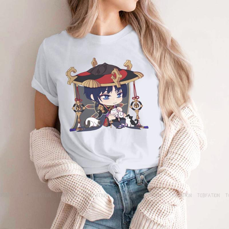 Women' T-Shirt Scaramouche TShirt For Girls Genshin Impact Game Tops Style Lady T Shirt Homme Print Loose 5XLWomen, Green
Women' T-Shirt Scaramouche TShirt For Girls Genshin Impact Game Tops Style Lady T Shirt Homme Print Loose 5XLWomen, Green