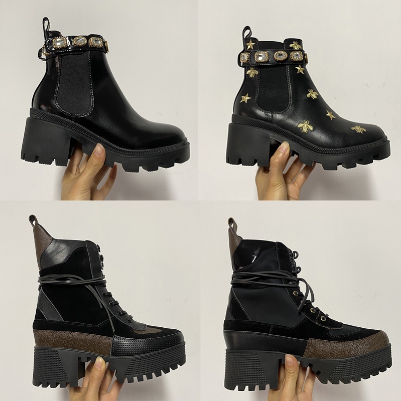 Women Booties Calfskin Australia Ankle Martin Boots Real Leather Chunky High heeled Bee Cowboy Boots Party Wedding Shoes EU42 NO13
Women Booties Calfskin Australia Ankle Martin Boots Real Leather Chunky High heeled Bee Cowboy Boots Party Wedding Shoes EU42 NO13
