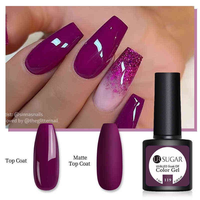 NXY Nail Gel 7 5ml Polish Semi Permanent Varnish Base Top Uv Led Soak Off Art 0328