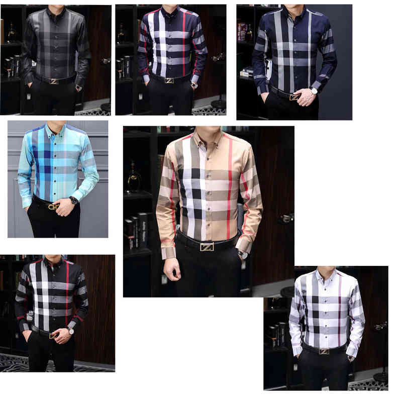 Luxurys Designers Dress Shirt Menswear Fashion Society Black Men Solid Color Business Casual Mens Long Sleeve -3XL#51, Customize
Luxurys Designers Dress Shirt Menswear Fashion Society Black Men Solid Color Business Casual Mens Long Sleeve -3XL#51, Customize
