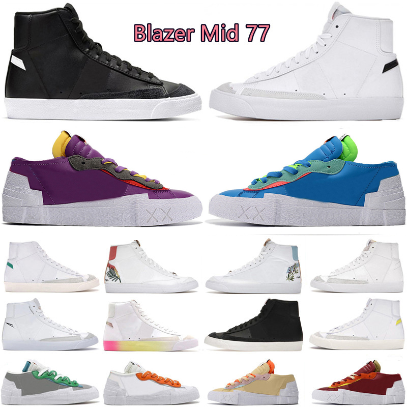 OG Blazer Mid 77 Mens running Shoes High Cut White Cool Grey Black University Blue Varsity Maize Hack pack sesame sail pride men women platform sports sneakers Shoe, Color#13
OG Blazer Mid 77 Mens running Shoes High Cut White Cool Grey Black University Blue Varsity Maize Hack pack sesame sail pride men women platform sports sneakers Shoe, Color#13