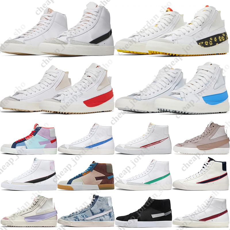 men women designer shoes Casual blazer mid 77 vintage White Black Pacific Blue Lucid Green Sketch Red sport sneakers outdoor platform trainers Chaussures, Sunflower 
men women designer shoes Casual blazer mid 77 vintage White Black Pacific Blue Lucid Green Sketch Red sport sneakers outdoor platform trainers Chaussures, Sunflower