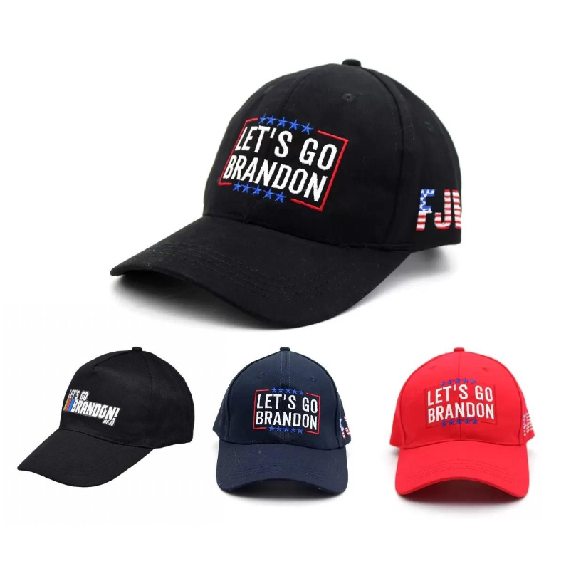 DHL Lets Go Brandon Baseball Cap Hat Sport Bonnet Black Sun Outdoor Adjustable Sun Protection Hat Casual Hip Hop Printed Hat
DHL Lets Go Brandon Baseball Cap Hat Sport Bonnet Black Sun Outdoor Adjustable Sun Protection Hat Casual Hip Hop Printed Hat
