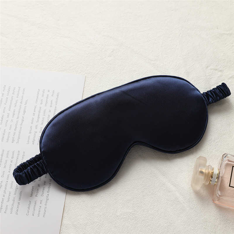 Silk Sleep Masks Rest Shading Sunblock Eye Mask Padded Shade Cover Eyepatch Travel Relax Aid Blindfolds Eyemask