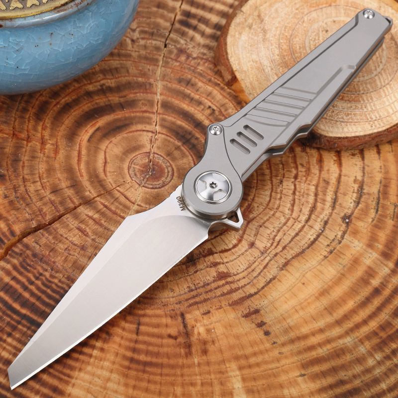 New Arrival High End Flipper Folding Knife M390 Stone Wash Tanto Point Blade TC4 Titanium Alloy Handle Ball Bearing Fast Open Folder Knives
New Arrival High End Flipper Folding Knife M390 Stone Wash Tanto Point Blade TC4 Titanium Alloy Handle Ball Bearing Fast Open Folder Knives