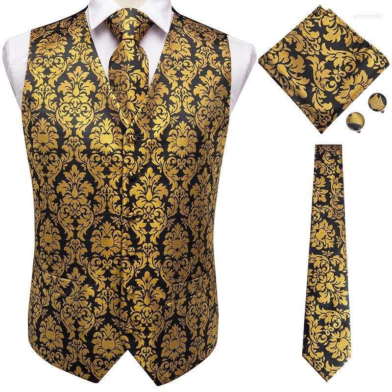 Men' Vests Hi-Tie Wedding Waistcoats Vest Silk 4PC Hanky Cufflinks Tie Classic Paisley Red Blue Golden Pink Waistcoat Suit Set Guin22, Ms0010
Men' Vests Hi-Tie Wedding Waistcoats Vest Silk 4PC Hanky Cufflinks Tie Classic Paisley Red Blue Golden Pink Waistcoat Suit Set Guin22, Ms0010
