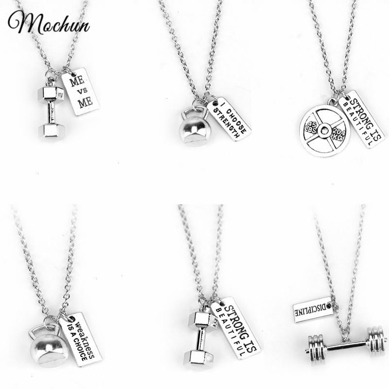 Fitness Gym Dumbbell Necklace Jewelry Bodybuilding Necklaces Men Women Sport Kettlebell Barbell 
Fitness Gym Dumbbell Necklace Jewelry Bodybuilding Necklaces Men Women Sport Kettlebell Barbell