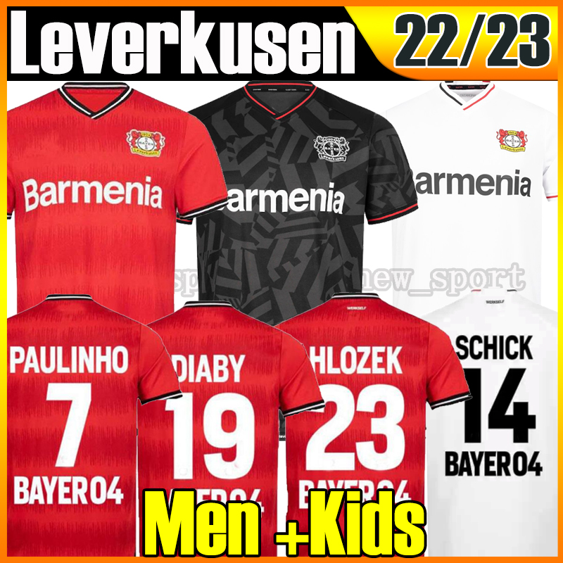 22 23 Bayer 04 Leverkusen Soccer Jerseys men add kids sets DEMIRBAY WIRTZ BAKKER 2022 2023 BAILEY SCHICK PAULO CH Aranguiz DIABY Jersey football shirts Men S-XXL, 22 23 home
22 23 Bayer 04 Leverkusen Soccer Jerseys men add kids sets DEMIRBAY WIRTZ BAKKER 2022 2023 BAILEY SCHICK PAULO CH Aranguiz DIABY Jersey football shirts Men S-XXL, 22 23 home