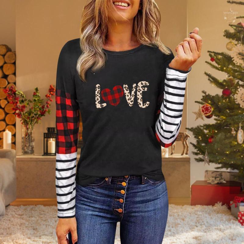 Women' T-Shirt Fashion Love Print Striped Casual Loose O-Neck Tee Tops Spring Ladies Female Women Long Sleeve Blusas Pullovers, Red
Women' T-Shirt Fashion Love Print Striped Casual Loose O-Neck Tee Tops Spring Ladies Female Women Long Sleeve Blusas Pullovers, Red