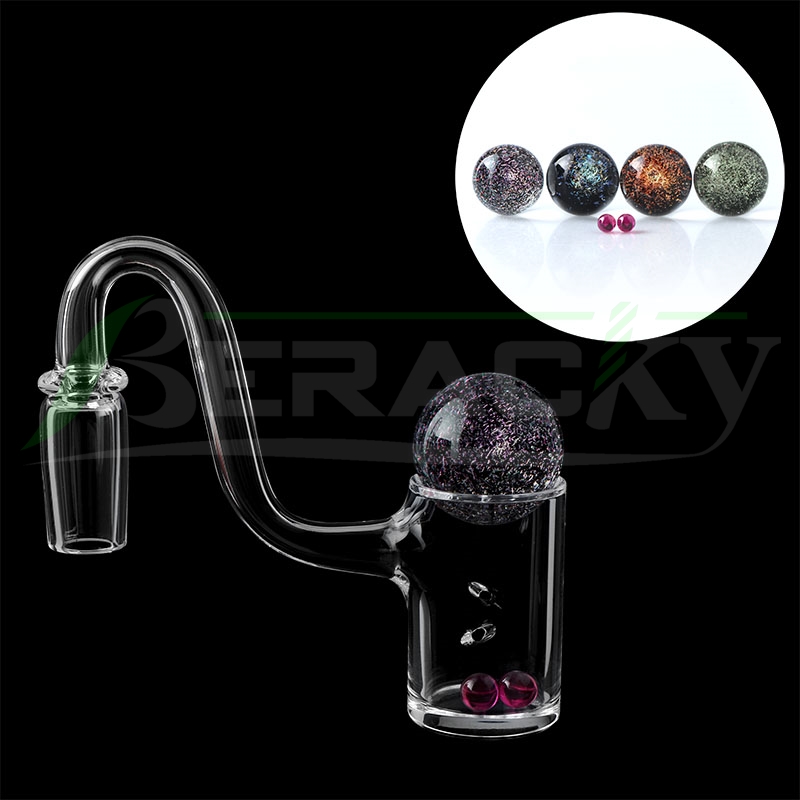 Beracky Bent Neck Full Weld Auto-Spinner Smoking Quartz Banger With Glass Marble Terp Pearls Beveled Edge Seamless Tourbillon Nails For Glass Water Bongs Dab Rigs
Beracky Bent Neck Full Weld Auto-Spinner Smoking Quartz Banger With Glass Marble Terp Pearls Beveled Edge Seamless Tourbillon Nails For Glass Water Bongs Dab Rigs