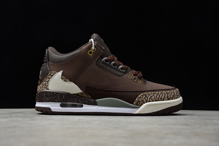 Shoes Basketball Jumpman 3s NRG Gold Metallic Dark Brown Beige Cushioned Midsole Genuine Leather Upper Cement Grey Overlay Sports Trainers
Shoes Basketball Jumpman 3s NRG Gold Metallic Dark Brown Beige Cushioned Midsole Genuine Leather Upper Cement Grey Overlay Sports Trainers