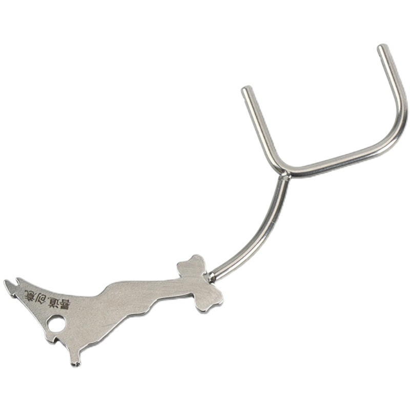 Stainless Steel Toothpick Dental Floss Reusable For Flossing Holder Portable ECO-friendly Teeth Cleaning Tools 220708