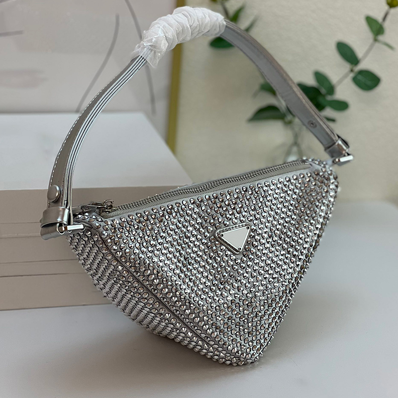 Luxury Designer Triangle Bags Classic 2022 Newest Multicolor Women Underarm Bags Single Handle Handbag Nylon Diamond Womens Fashion Diagonal Body Tote Bag, Gold
Luxury Designer Triangle Bags Classic 2022 Newest Multicolor Women Underarm Bags Single Handle Handbag Nylon Diamond Womens Fashion Diagonal Body Tote Bag, Gold