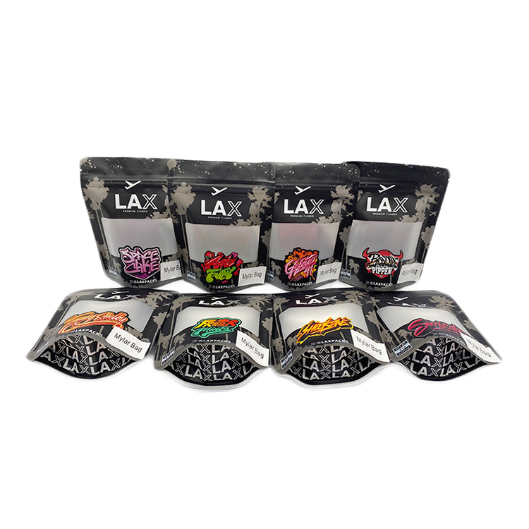 Wholesale 3.5g empty matte mylar bag LAX zip top smell proof plastic laminated packaging bags with window on the front
Wholesale 3.5g empty matte mylar bag LAX zip top smell proof plastic laminated packaging bags with window on the front