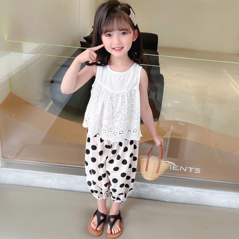 Clothing Sets Girls Summer Clothes Dot Pattern For Vest Short Toddler Childrens ClothingClothing, Y4j8031
Clothing Sets Girls Summer Clothes Dot Pattern For Vest Short Toddler Childrens ClothingClothing, Y4j8031