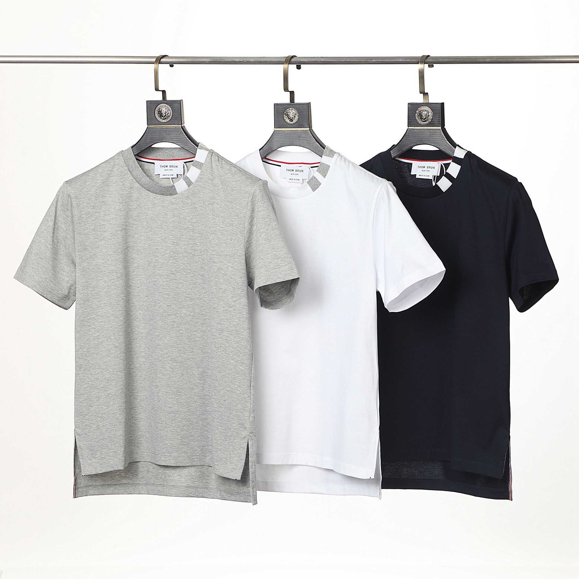 22 Fashion Luxury Brand Tb-thom Short Sleeve t Shirts unisex Yarn Dyed Four Bar Casual, White
22 Fashion Luxury Brand Tb-thom Short Sleeve t Shirts unisex Yarn Dyed Four Bar Casual, White