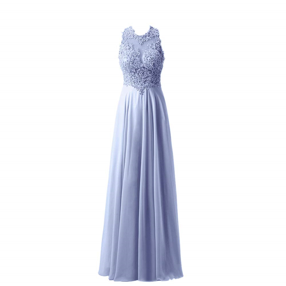 Scoop Beaded Chiffon Long Prom Dresses With Beading Sequins Organza Lace-Up Plus Size Graduation Cocktail Homecoming Party Gown JW01