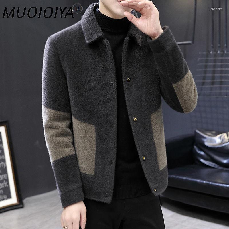 Men's Wool & Blends 2022 Men Autumn Winter Coats Patchwork Faux Jacket Male Slim Fit Thick Warm Fluffy Clothing D170 Kend22, Black
Men's Wool & Blends 2022 Men Autumn Winter Coats Patchwork Faux Jacket Male Slim Fit Thick Warm Fluffy Clothing D170 Kend22, Black