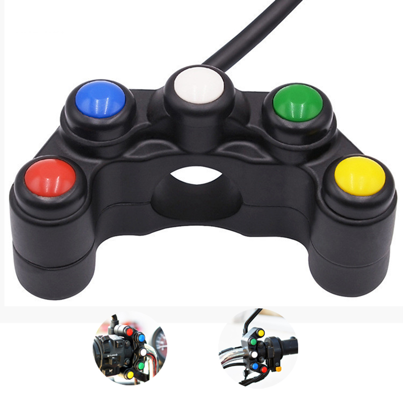 Electrical System Universal Motorcycle Switch Electric Bicycle ATVs Scooter Headlight Fog Lamp Horn Turn Signal Handlebar Switches
Electrical System Universal Motorcycle Switch Electric Bicycle ATVs Scooter Headlight Fog Lamp Horn Turn Signal Handlebar Switches