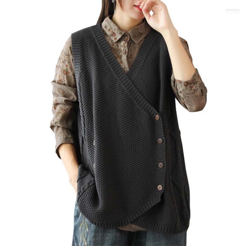 Women's Sweaters Women Sweater Vest Sleeveless Loose Button Down V Neck Solid Color Knit NGD88 Jemi22, Beige
Women's Sweaters Women Sweater Vest Sleeveless Loose Button Down V Neck Solid Color Knit NGD88 Jemi22, Beige