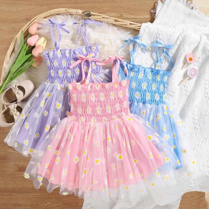 Girl's Dresses Kid Baby Girl Floral Dress Sleeveless Off Shoulder Neck Midi Spring Summer Slimming Outerwear Loose Mesh Gown 6M-4TGirl's, Pink
Girl's Dresses Kid Baby Girl Floral Dress Sleeveless Off Shoulder Neck Midi Spring Summer Slimming Outerwear Loose Mesh Gown 6M-4TGirl's, Pink