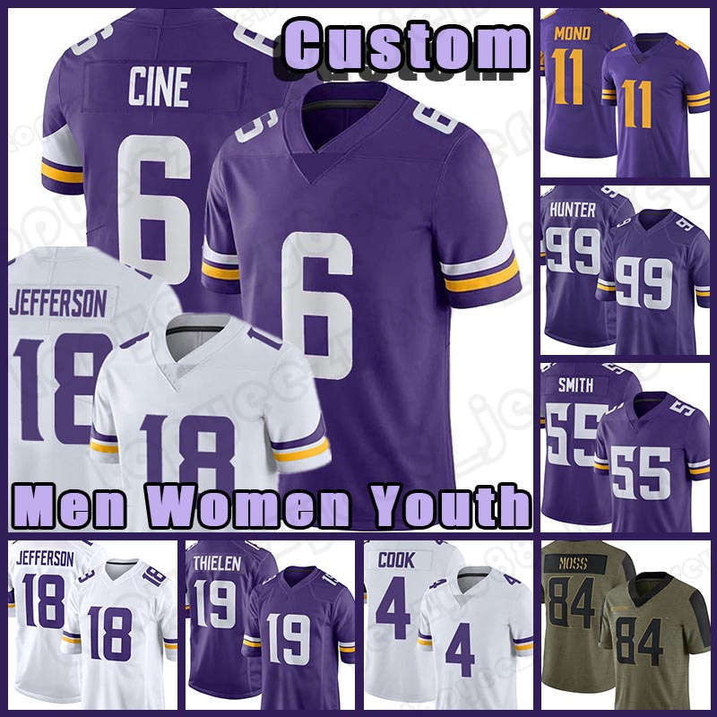 6 Lewis Cine Custom Justin Jefferson Adam Thielen Football Jersey Za'Darius Smith Dalvin Cook John Randle Viking''Harrison Danielle Hunter Kellen Mond, Custom mens(w j r)
6 Lewis Cine Custom Justin Jefferson Adam Thielen Football Jersey Za'Darius Smith Dalvin Cook John Randle Viking''Harrison Danielle Hunter Kellen Mond, Custom mens(w j r)