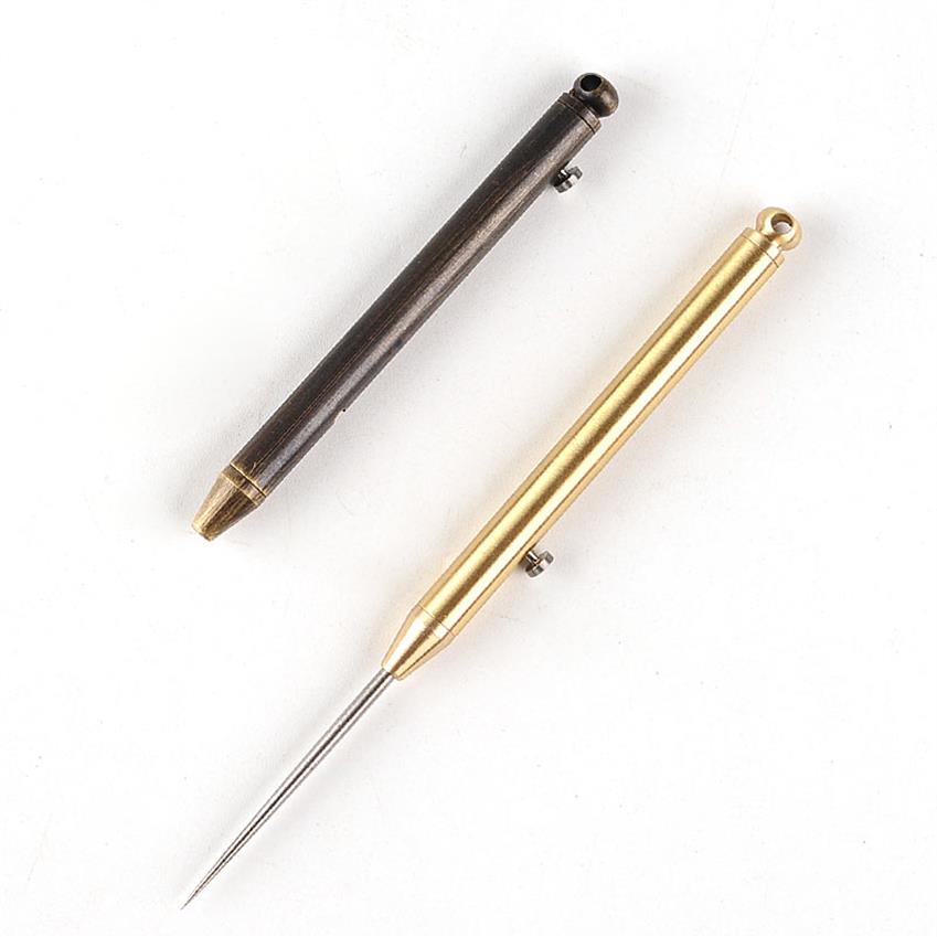 Brass Titanium Portable Simple Fruit Toothpick Multifunctional Spring Retractable Tube Cylinder with Key Ring216b
Brass Titanium Portable Simple Fruit Toothpick Multifunctional Spring Retractable Tube Cylinder with Key Ring216b