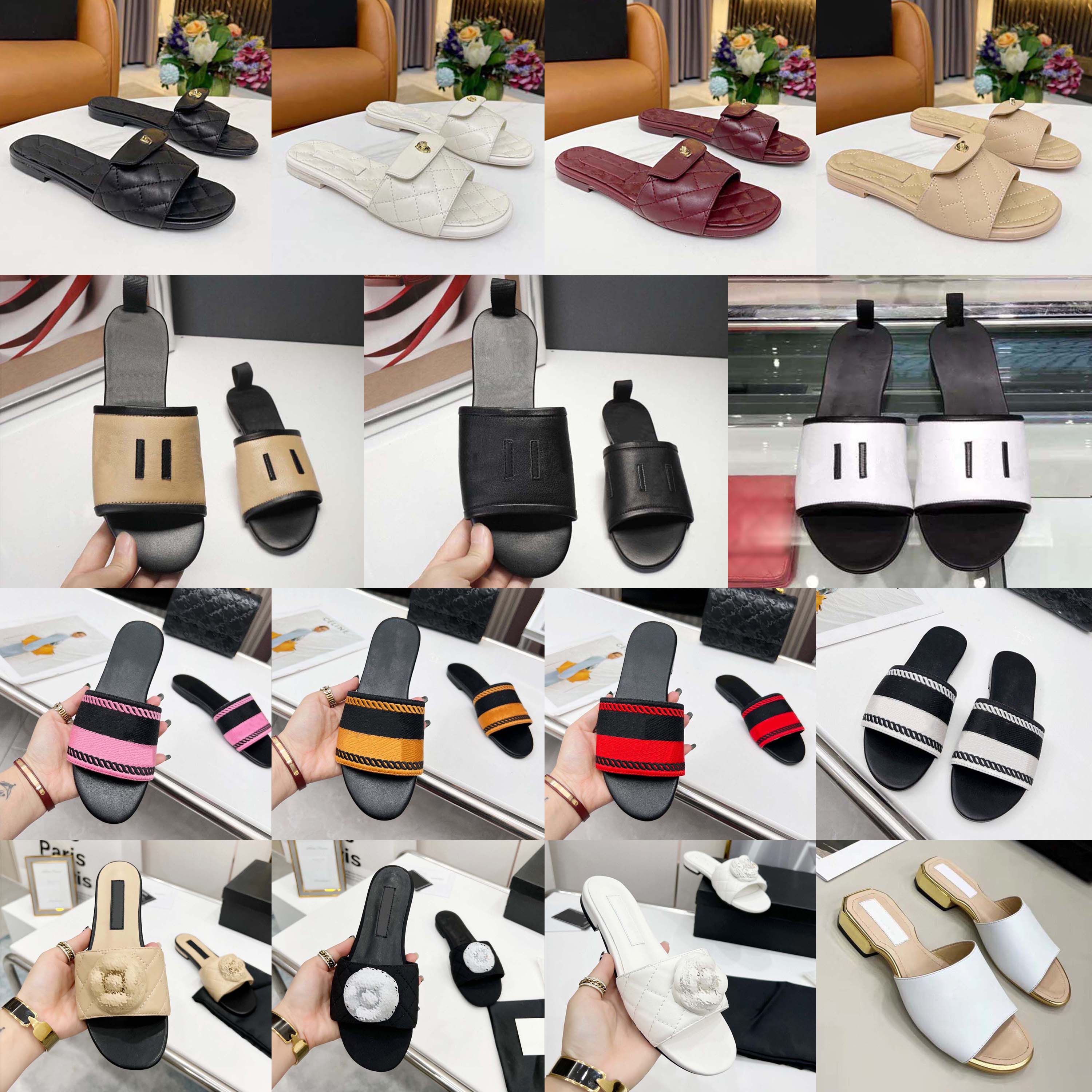 Luxury Brand Sandals Designer Slippers Slides Floral Brocade Genuine Leather Flip Flops Women Shoes Sandal 23, #34
Luxury Brand Sandals Designer Slippers Slides Floral Brocade Genuine Leather Flip Flops Women Shoes Sandal 23, #34