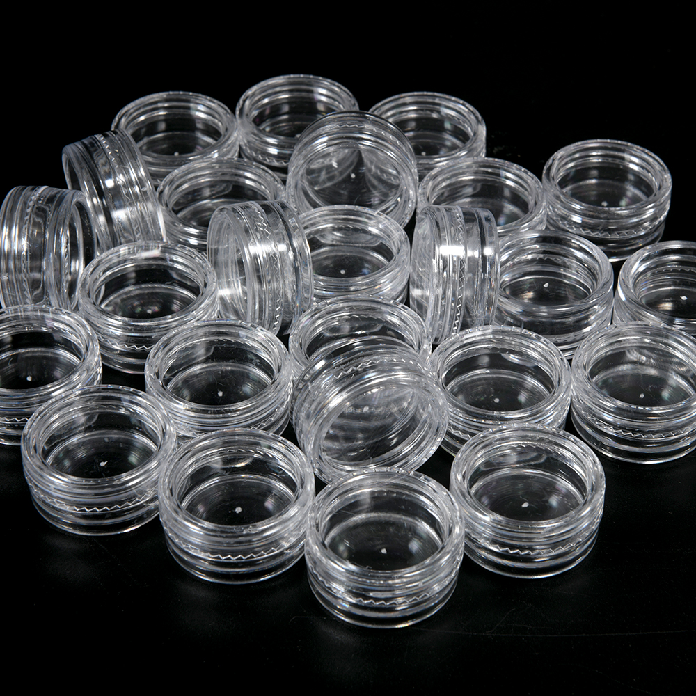 5g Sample Clear Cream Jar Mini Cosmetic Bottles Containers Transparent Pot for Nail Arts Small
5g Sample Clear Cream Jar Mini Cosmetic Bottles Containers Transparent Pot for Nail Arts Small
