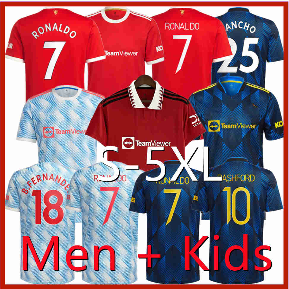S-4XL SANCHO soccer jerseys PLAYER #7 BRUNO MAN uTd FERNANDES LINGARD POGBA RASHFORD football shirt 2022 2023 men kids kit sets, 22-23 home player
S-4XL SANCHO soccer jerseys PLAYER #7 BRUNO MAN uTd FERNANDES LINGARD POGBA RASHFORD football shirt 2022 2023 men kids kit sets, 22-23 home player