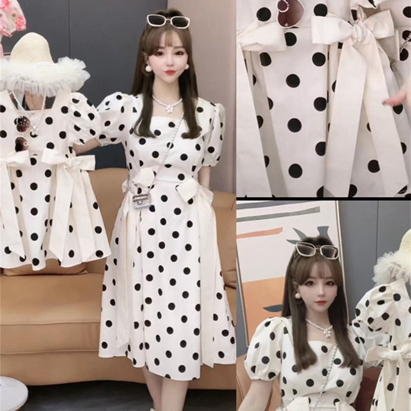 Girl s Dress Children s Clothing Parent child Mother and Daughter Polka Dot Fairy Skirt All match 220614, White
Girl s Dress Children s Clothing Parent child Mother and Daughter Polka Dot Fairy Skirt All match 220614, White