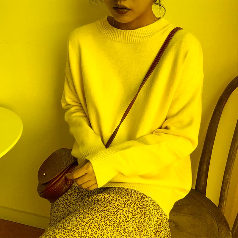 Women's Sweaters Autumn Women Basic Knitted Korean O-Neck Long Sleeve Pullover Jumper Female Casual 9 ColorsWomen's, Green
Women's Sweaters Autumn Women Basic Knitted Korean O-Neck Long Sleeve Pullover Jumper Female Casual 9 ColorsWomen's, Green