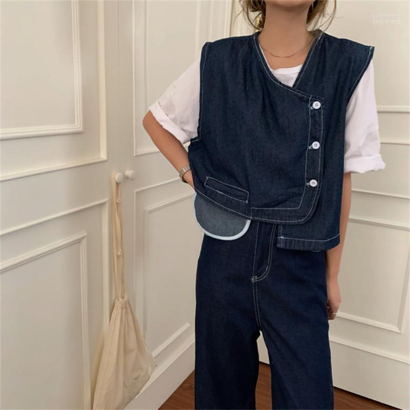 Women's Vests 2022 Retro Denim Coats Vest Sleeveless Chic Work Wear Cardigans Cowboy Autumn Fashion Streetwear Femme Vintage Tops Luci22, Photo color
Women's Vests 2022 Retro Denim Coats Vest Sleeveless Chic Work Wear Cardigans Cowboy Autumn Fashion Streetwear Femme Vintage Tops Luci22, Photo color