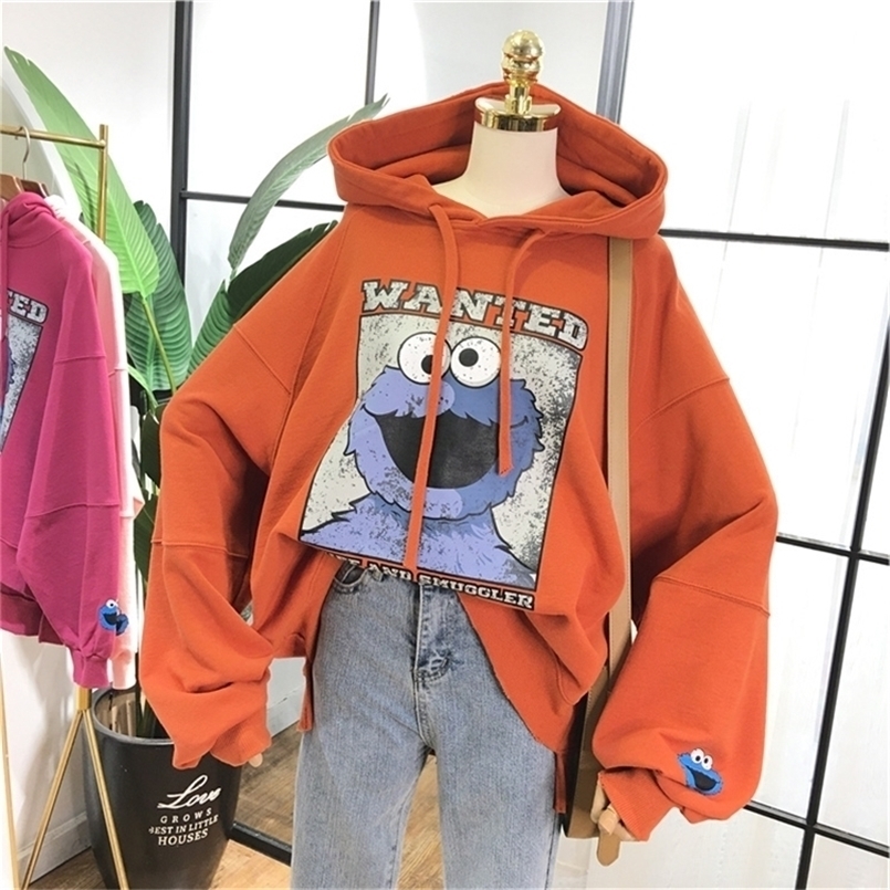 New Maxi Cotton Hoodie Women Oversized Streetwear Sweatshirt Cartoon Pattern Cool Hooded Hoodies Student Teenager Y200706, Fuchsia
New Maxi Cotton Hoodie Women Oversized Streetwear Sweatshirt Cartoon Pattern Cool Hooded Hoodies Student Teenager Y200706, Fuchsia