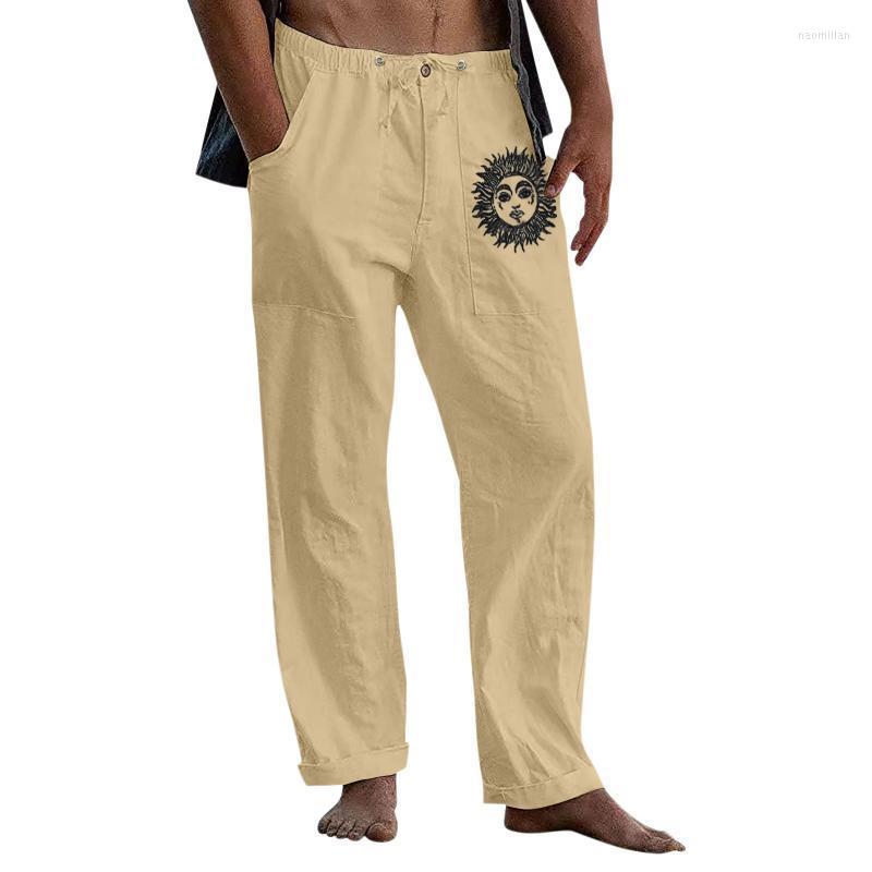 Men's Pants Male Casual Sun Printed Trouser Full Length Button Pocket Drawstring Pant TrouserMen's Naom22, Dark blue
Men's Pants Male Casual Sun Printed Trouser Full Length Button Pocket Drawstring Pant TrouserMen's Naom22, Dark blue