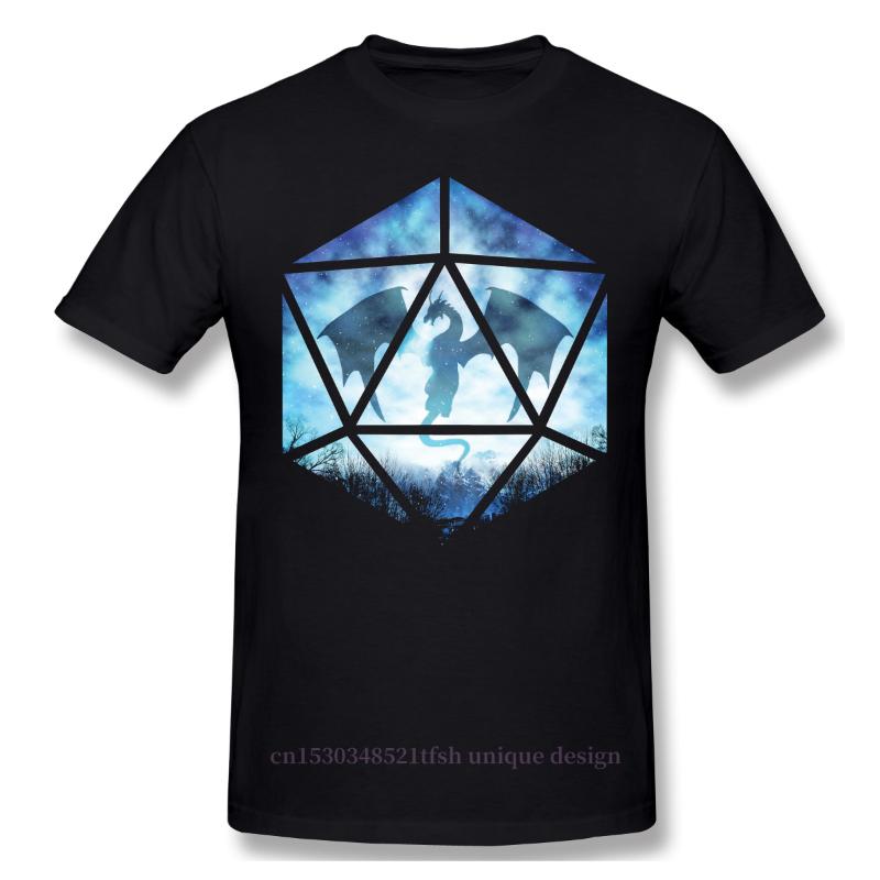 Men' T Shirts Blue Sky Ice Dragon D20 T-Shirt Men Top Quality Cotton Short Summer Sleeve Dungeon Master Adventure Games Casual Loose, Fuchsia 
Men' T Shirts Blue Sky Ice Dragon D20 T-Shirt Men Top Quality Cotton Short Summer Sleeve Dungeon Master Adventure Games Casual Loose, Fuchsia
