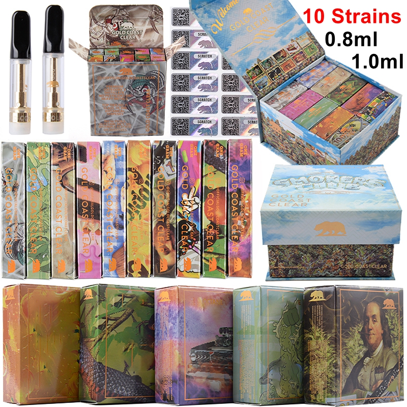 Smokers Club GCC GOLD COAST CLEAR 0.8ml 1ml Atomizers Black Thick Oil Disposable Vape Pens Cartridges Packaging Wax Vaporizer Carts E Cigarettes 510 Thread
Smokers Club GCC GOLD COAST CLEAR 0.8ml 1ml Atomizers Black Thick Oil Disposable Vape Pens Cartridges Packaging Wax Vaporizer Carts E Cigarettes 510 Thread
