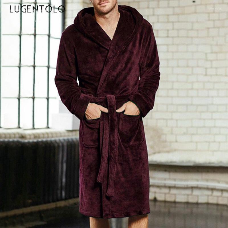 Men' Wool & Blends Men Hooded Coat Large Size Cardigan Autumn Loose Lace-up Long Jacket Home Nightgown Thin Kend22, Black
Men' Wool & Blends Men Hooded Coat Large Size Cardigan Autumn Loose Lace-up Long Jacket Home Nightgown Thin Kend22, Black