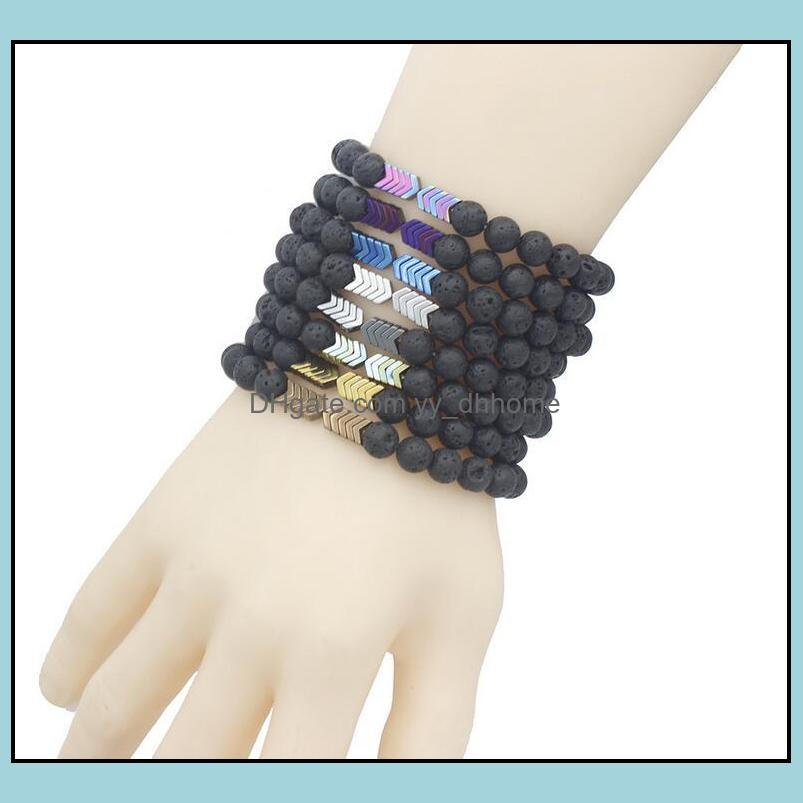 Beaded Strands Bracelets Jewelry Volcanic Lava Stone Beaded Essential Oil Diffuser Bangle Healing Nce Yoga Magnet Arrow Beads Bracelet Men
Beaded Strands Bracelets Jewelry Volcanic Lava Stone Beaded Essential Oil Diffuser Bangle Healing Nce Yoga Magnet Arrow Beads Bracelet Men
