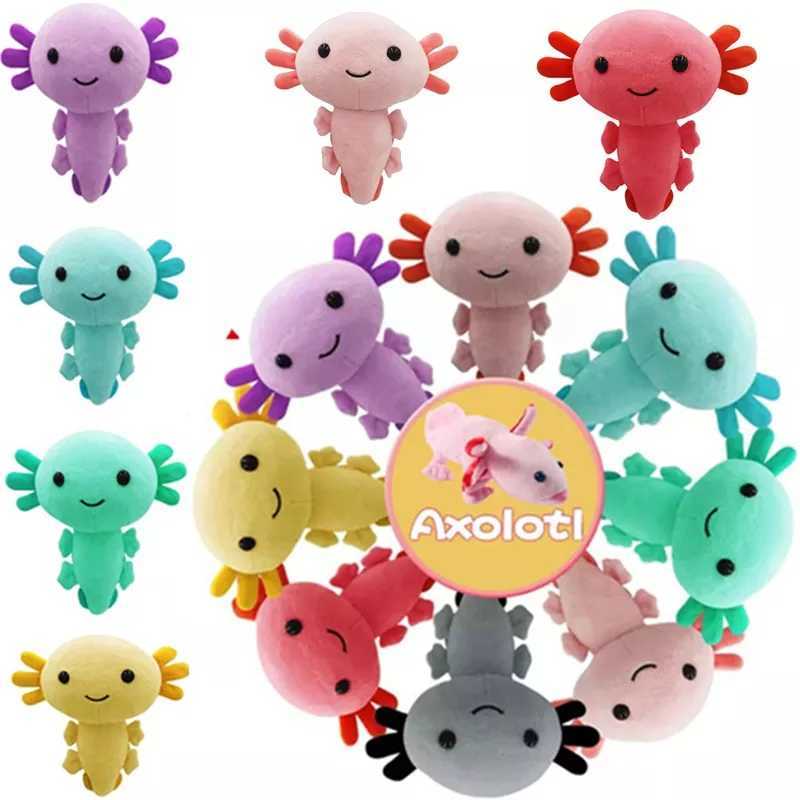 

20cm Cartoon Axolotl Plush Toy Doll Animal Plushies Figure Dolls Pink Axolotls Stuffed Kids Christmas Gifts, As show